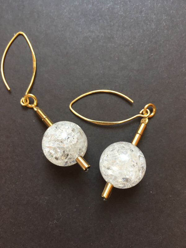 Earrings “Crystalos”