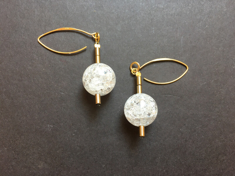 Earrings “Crystalos”