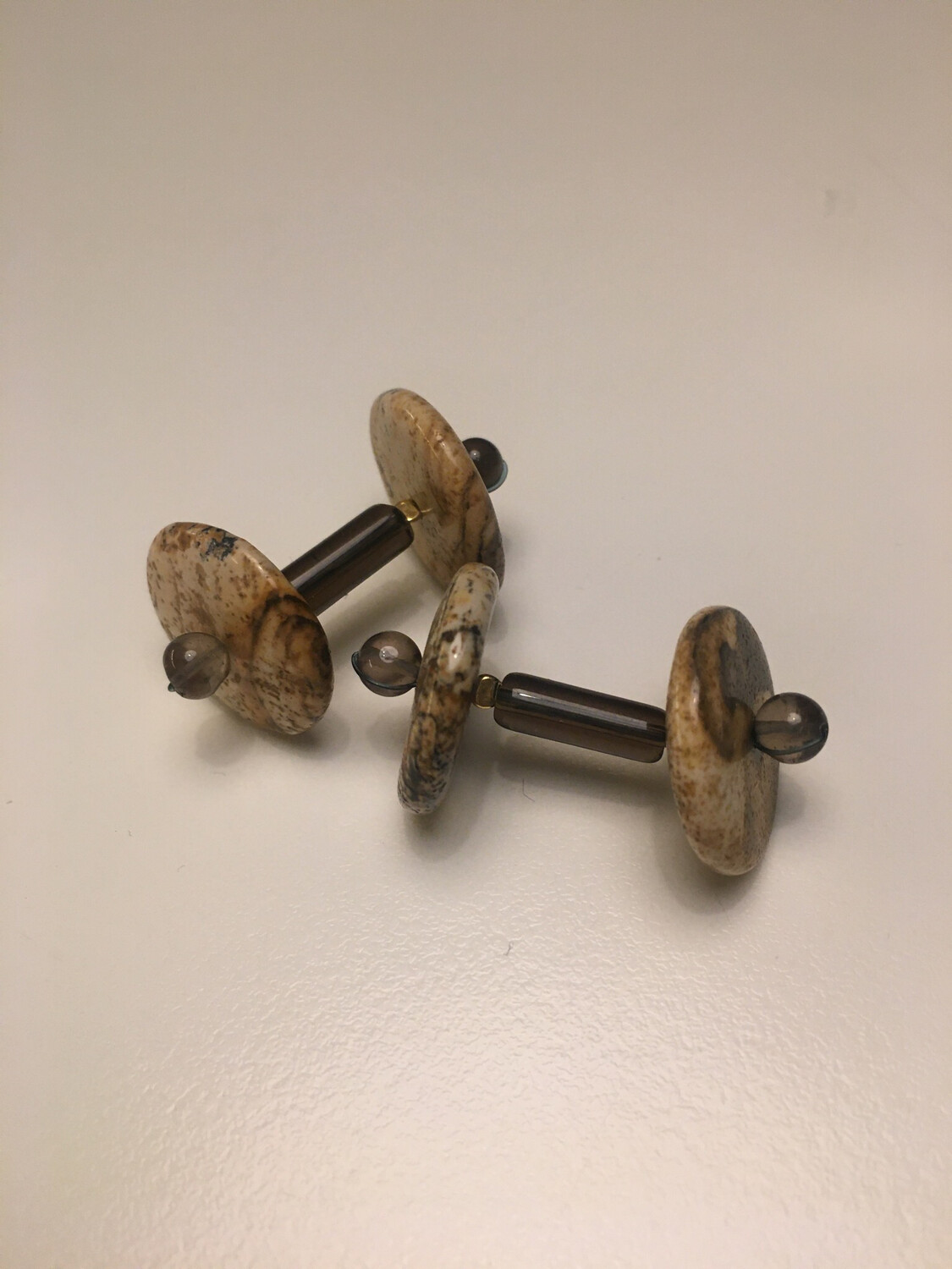 Cufflinks ‘Smoky Jaspis’