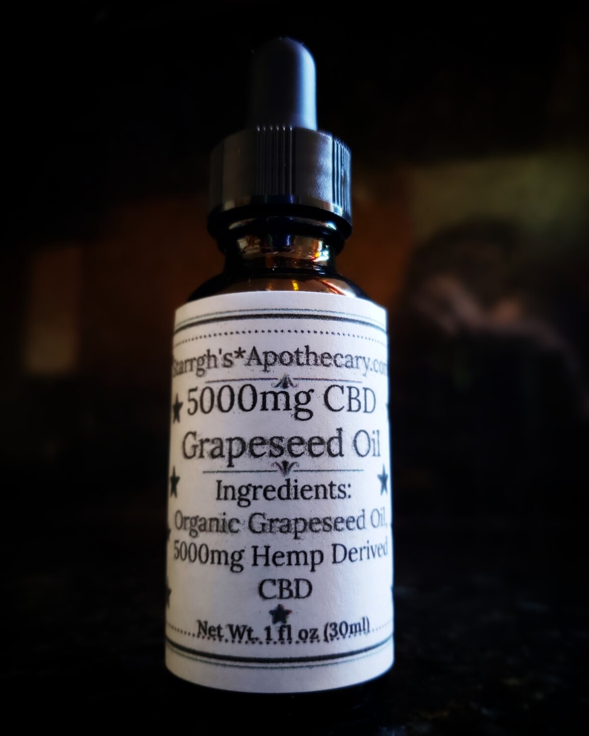 5000mg CBD Grapeseed Oil