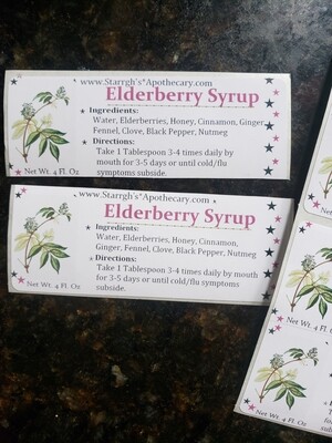 Elderberry Syrup 8oz