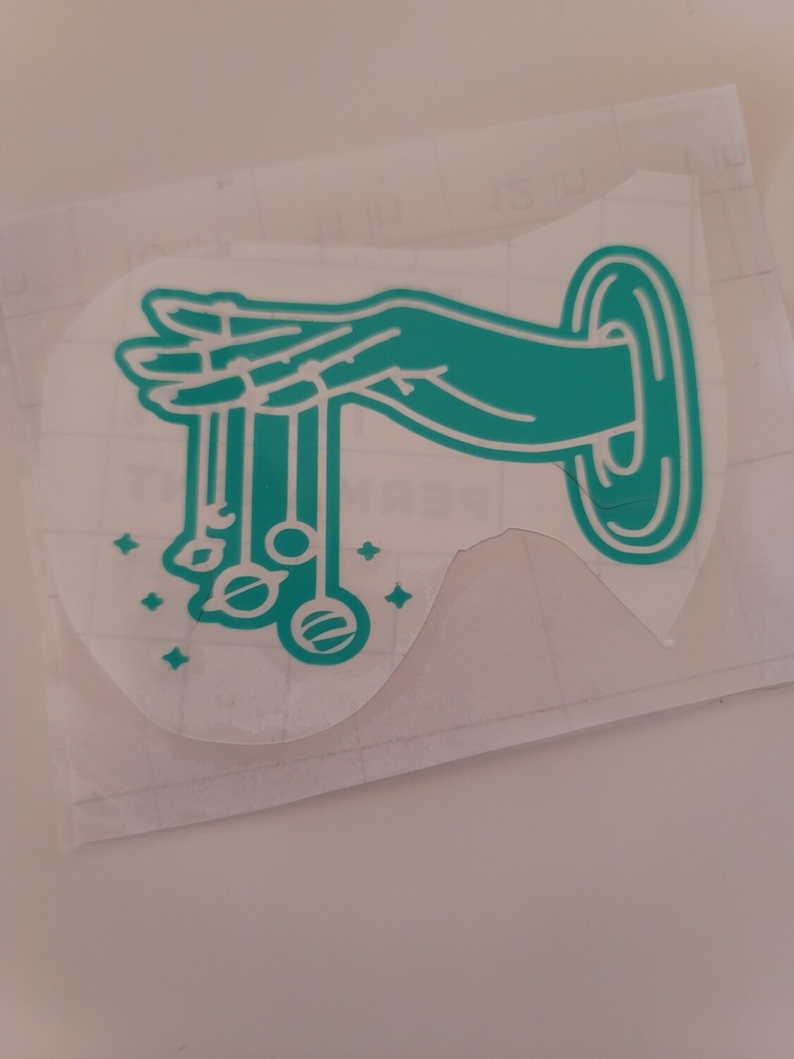 3x2&quot; Magick Hands Vinyl Decal