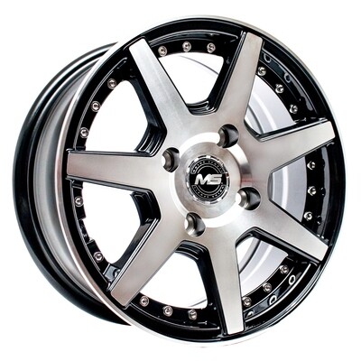 Rin 14 4/114 Motor Sports - Modelo D055 (Rayados)