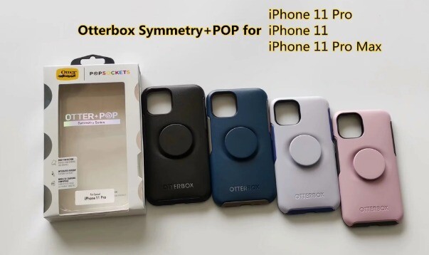 OtterBox iPhone 11 Pro Max Otter + Pop Symmetry Series Case Black