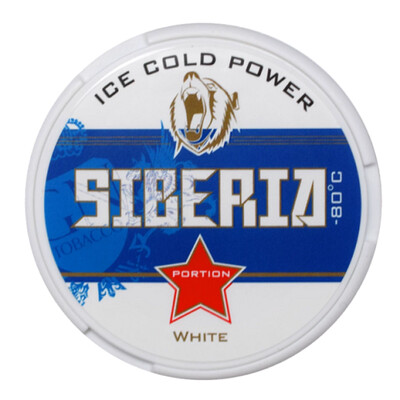 Siberia -80°C Ice cold power white portion 20G