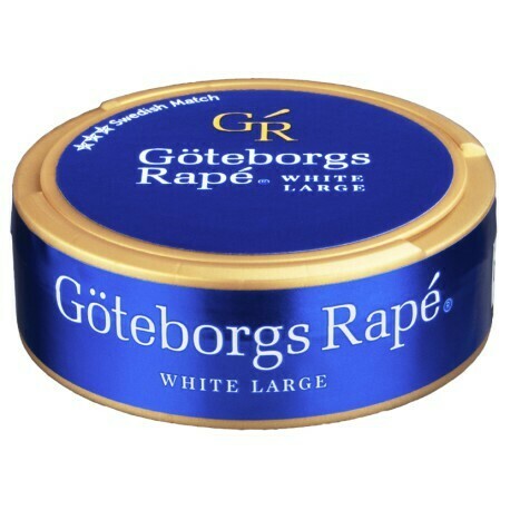 Göteborgs Rapé White Large Portion