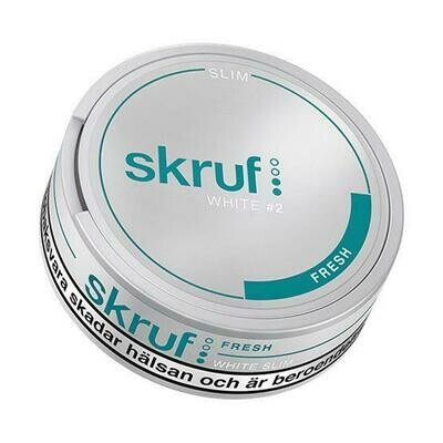 Skruf Slim Fresh White