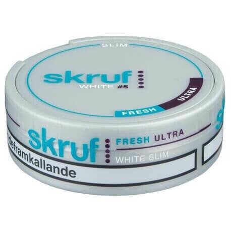 Skruf Slim Fresh Ultra Strong White Portion