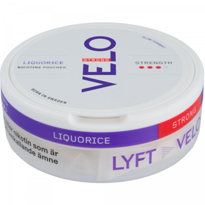 Velo Liquorice Strong Slim