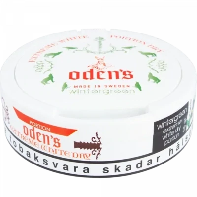 Odens Extreme Wintergreen White Dry