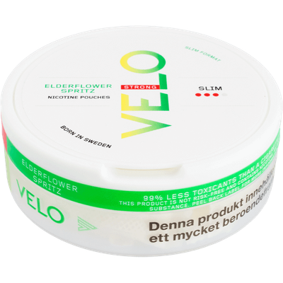 Velo Elderflower Spritz Strong Slim
