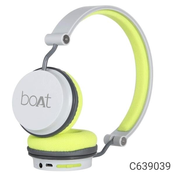 Boat wireless headphones grey green