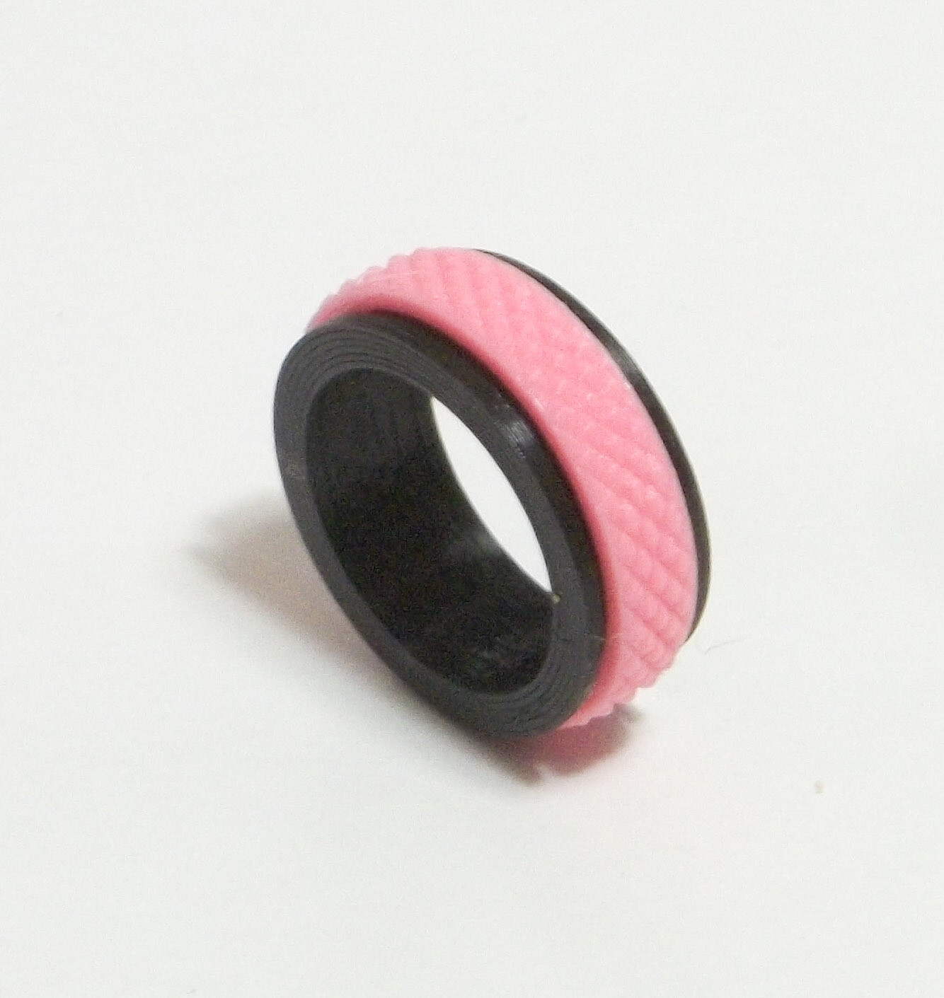 Breast Cancer Awareness Fidget Spinner Ring