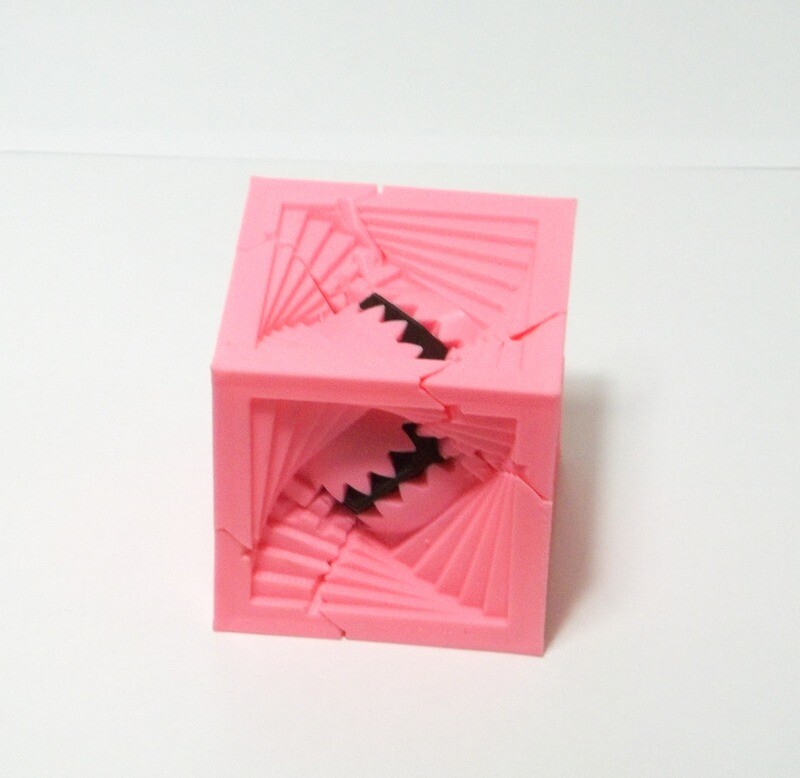 Breast Cancer Awareness Vortex Gear Cube