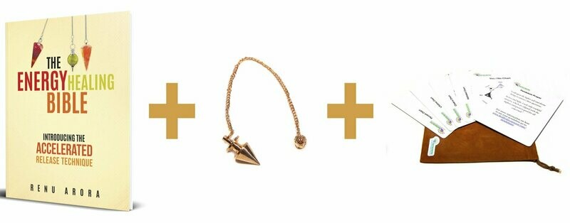 Book + Pendulum (Copper) + Pendulum Kit Bundle