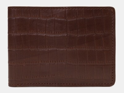 Портмоне PR10 Brown Croco