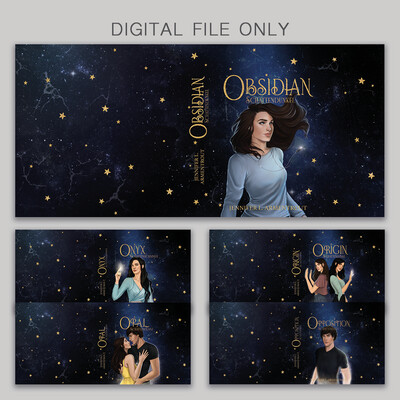 Obsidian - Taschenbuch Umschlag Set - DIGITAL