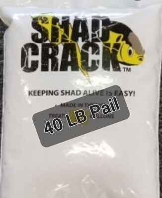 Shad Crack 40 LB Pail