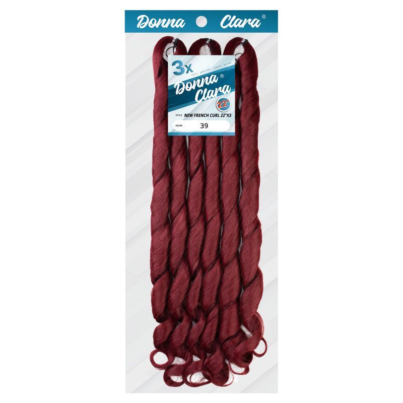​Donna Clara New French Curl  22 pouces
