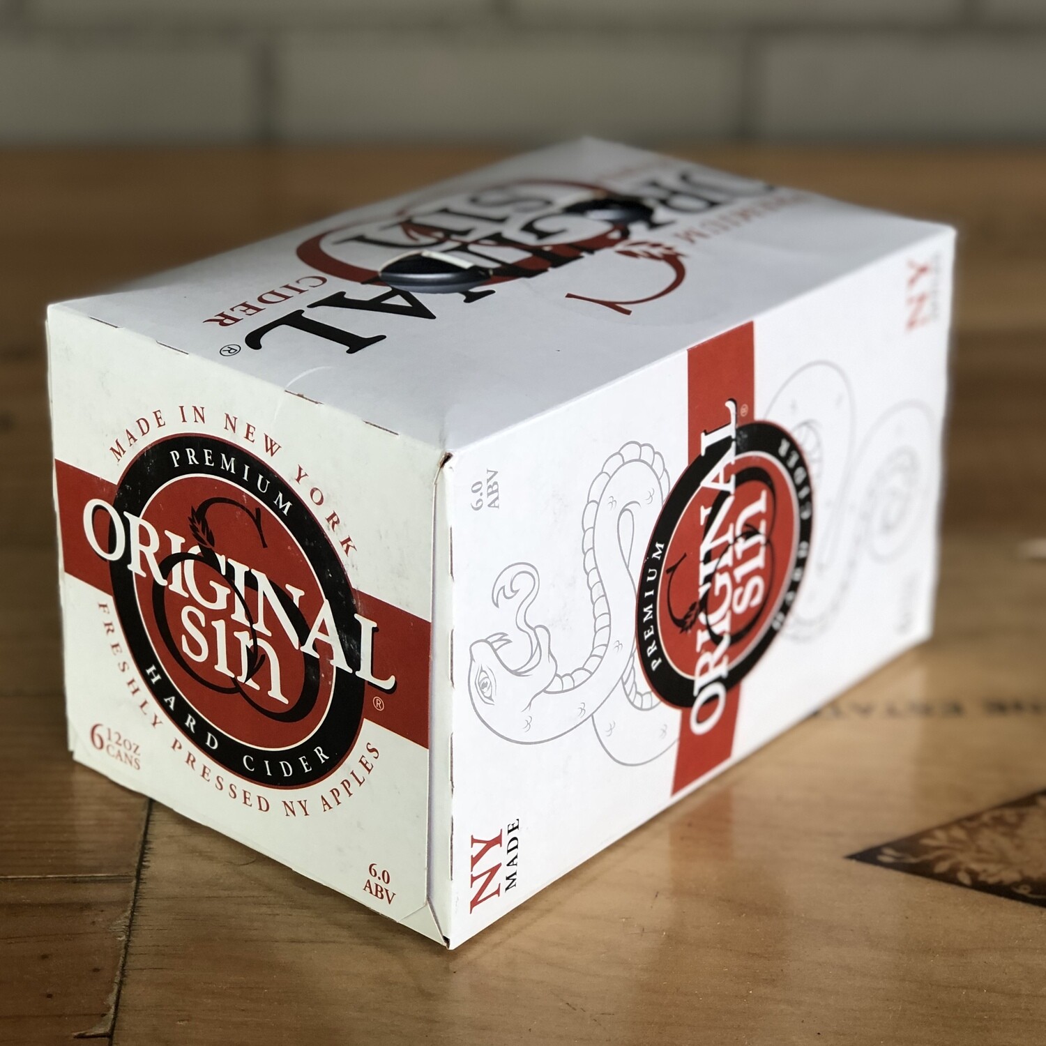 Original Sin The Original Apple Hard Cider (6pk)