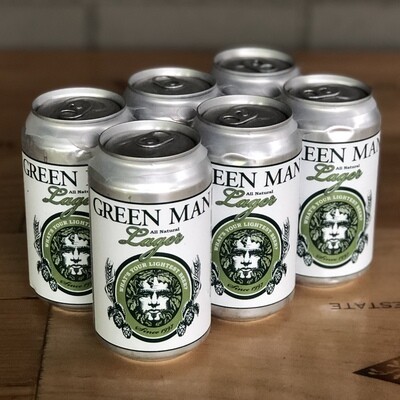 Green Man Lager (6pk)