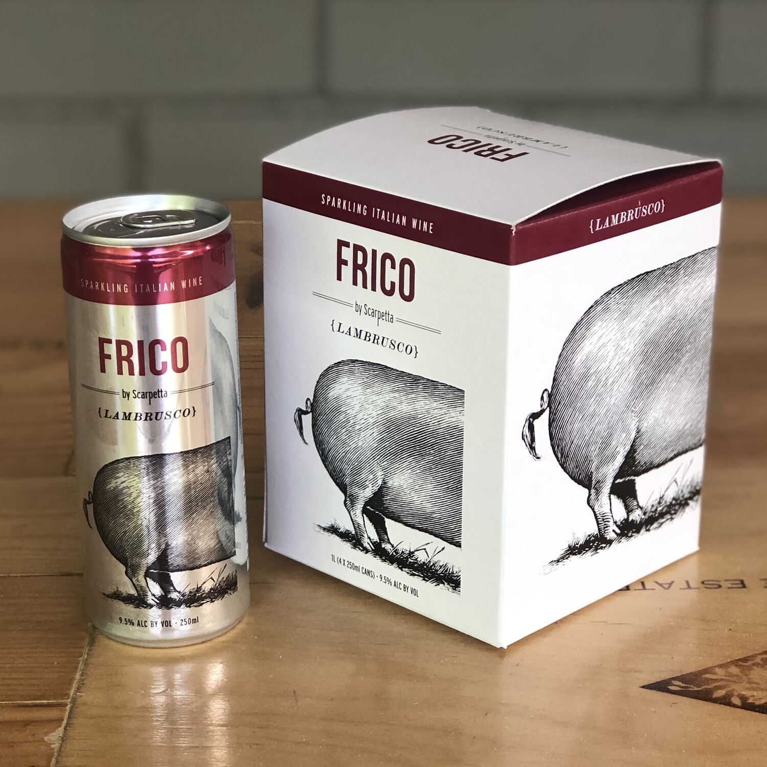 Scarpetta 'Frico' Lambrusco (4pk, 250ml cans)