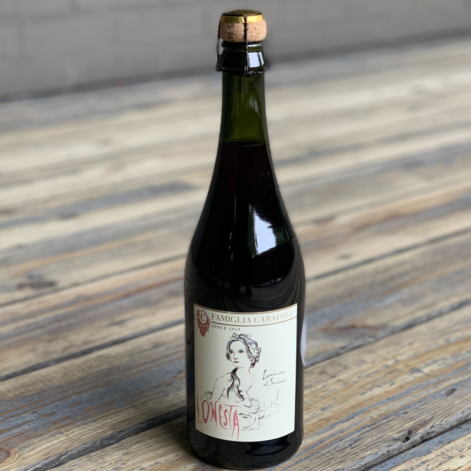 Famiglia Carafoli 'L'onesta' Lambrusco