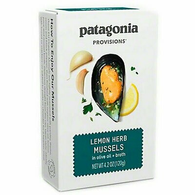 Patagonia Lemon Herb Mussels