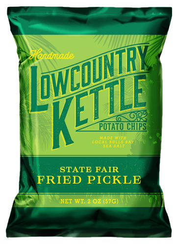 Lowcountry Kettle Potato Chips - State Fair Fried Pickle (2oz)