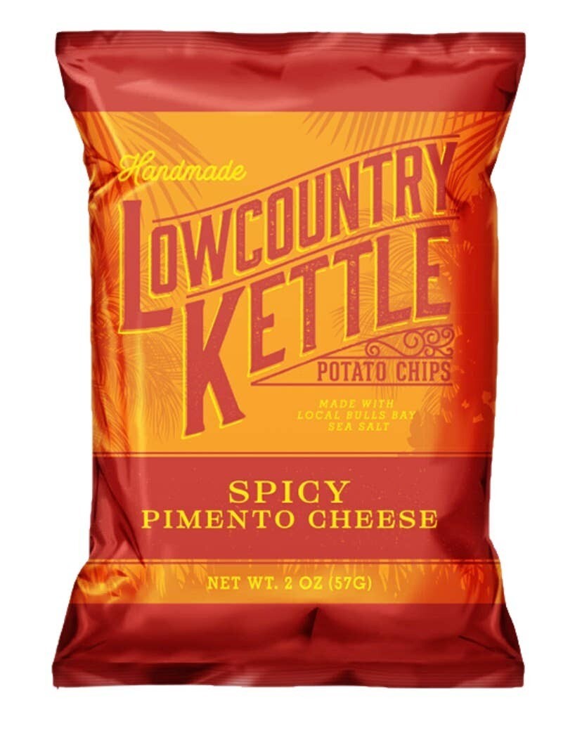 Lowcountry Kettle Potato Chips - Spicy Pimento Cheese (2oz)