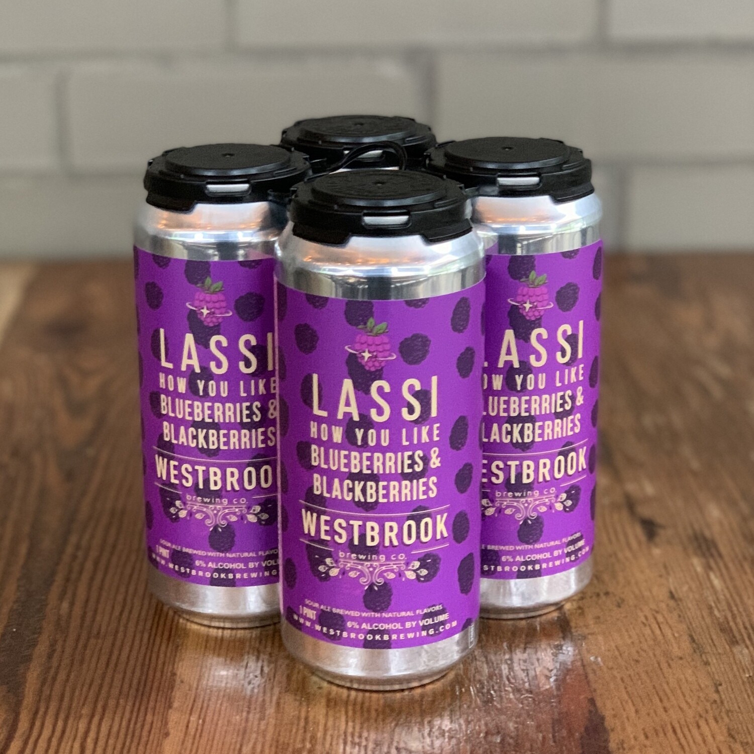 Westbrook Lassi How You Like Blueberries &amp; Blackberries 4pk