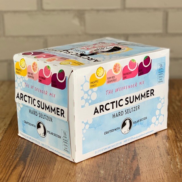 Arctic Summer Hard Seltzer Weekender Mix Pack (12pk)