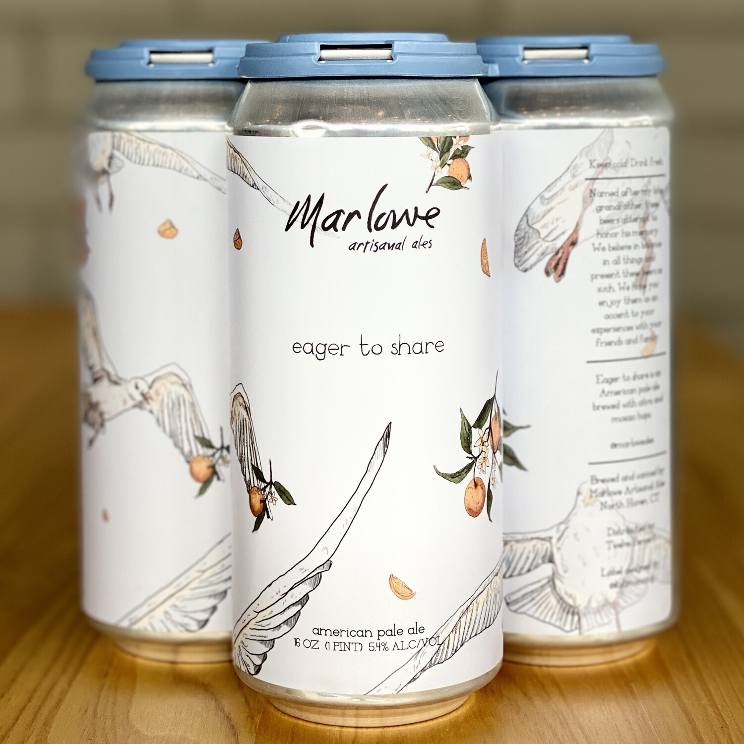 Marlowe Eager To Share DDH Pale Ale (4pk)