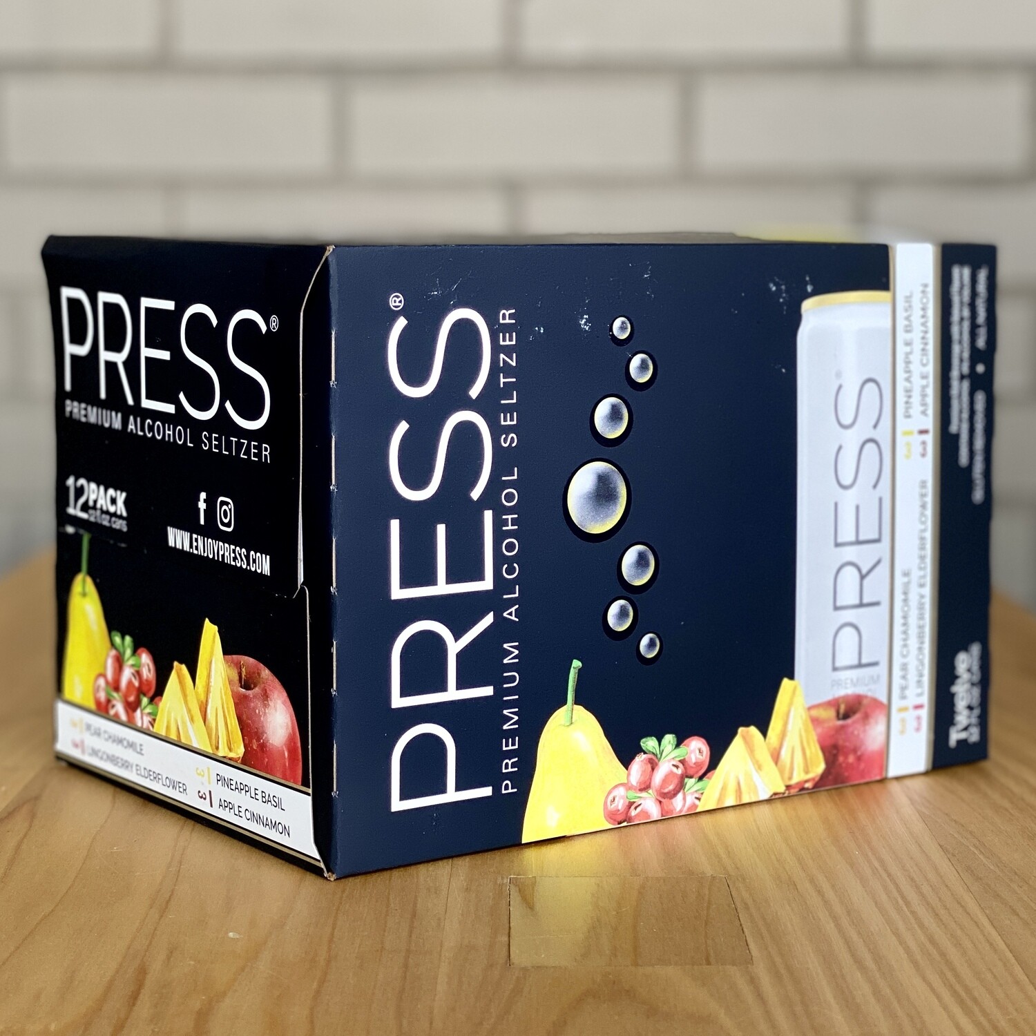 Press Hard Seltzer Select Variety Pack (12pk)