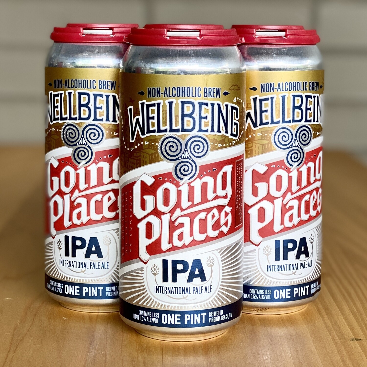 Wellbeing Going Places IPA Non-Alcoholic (4pk)