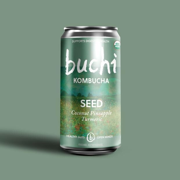 Buchi Kombucha - Seed [Coconut Pineapple Tumeric] (8oz Can)
