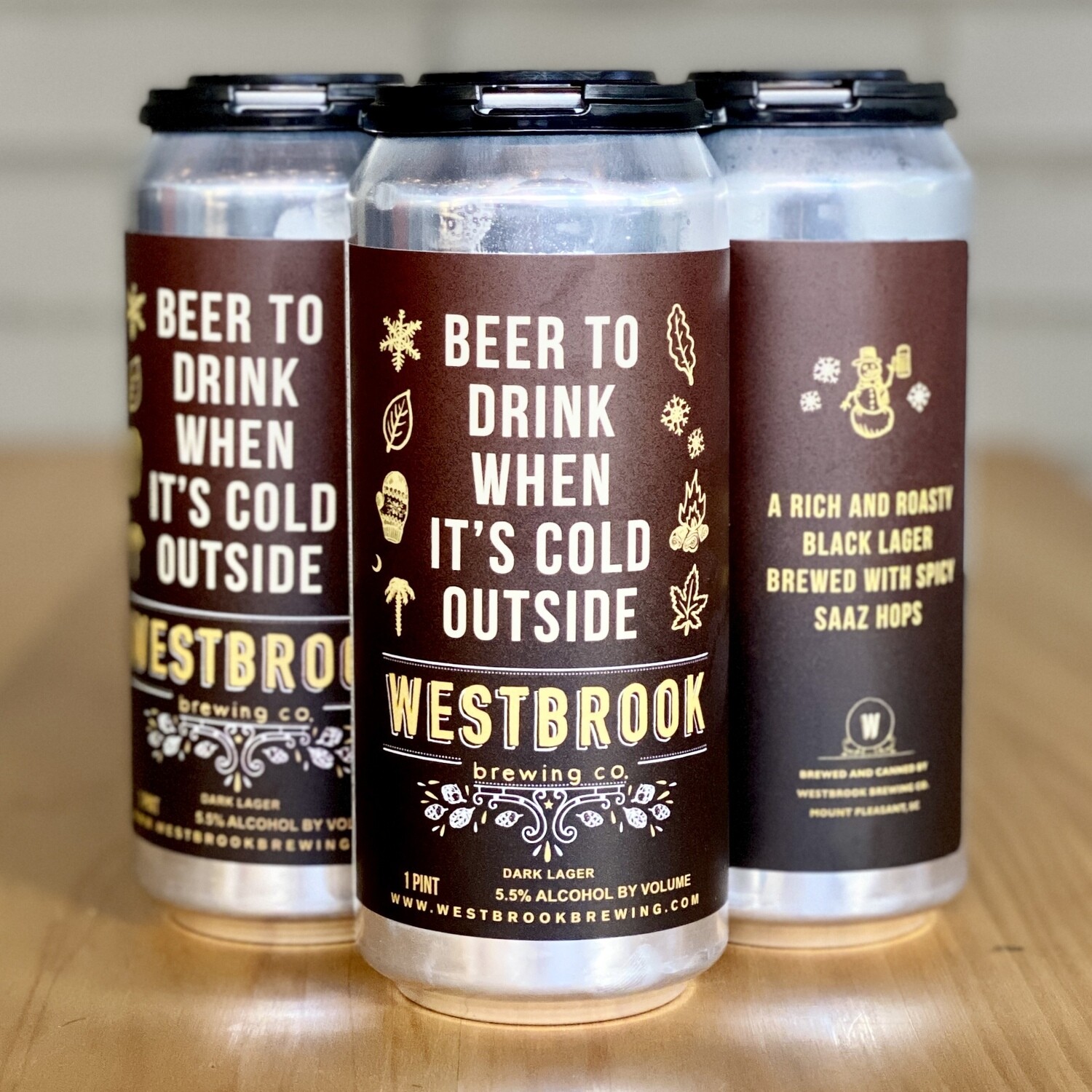 Westbrook Beer To Drink When Its Cold Outside (4pk)