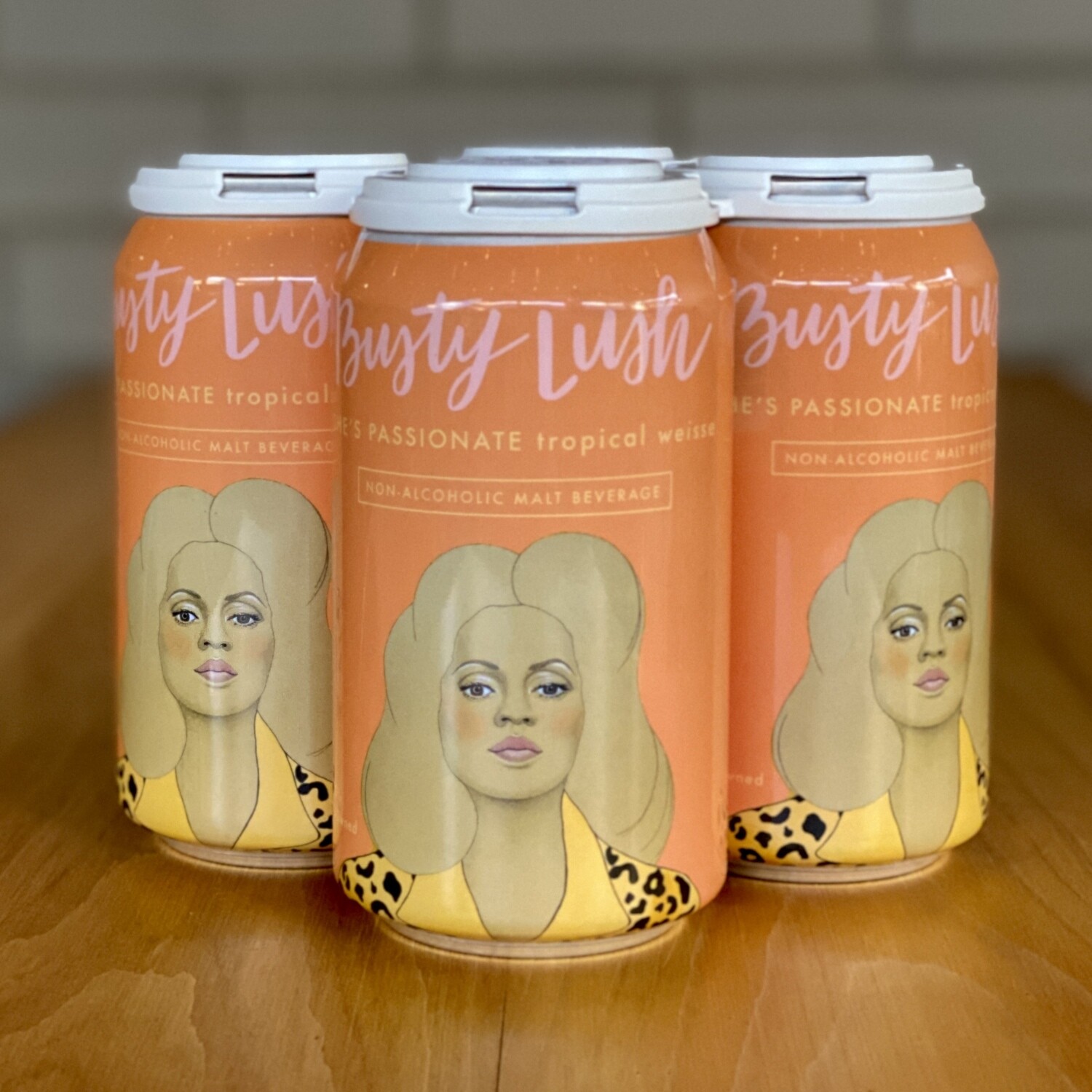 Busty Lush She's Passionate Non-Alcoholic Berliner Weisse (4pk)