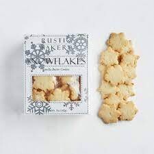 Rustic Bakery Snowflakes Vanilla Butter Cookies