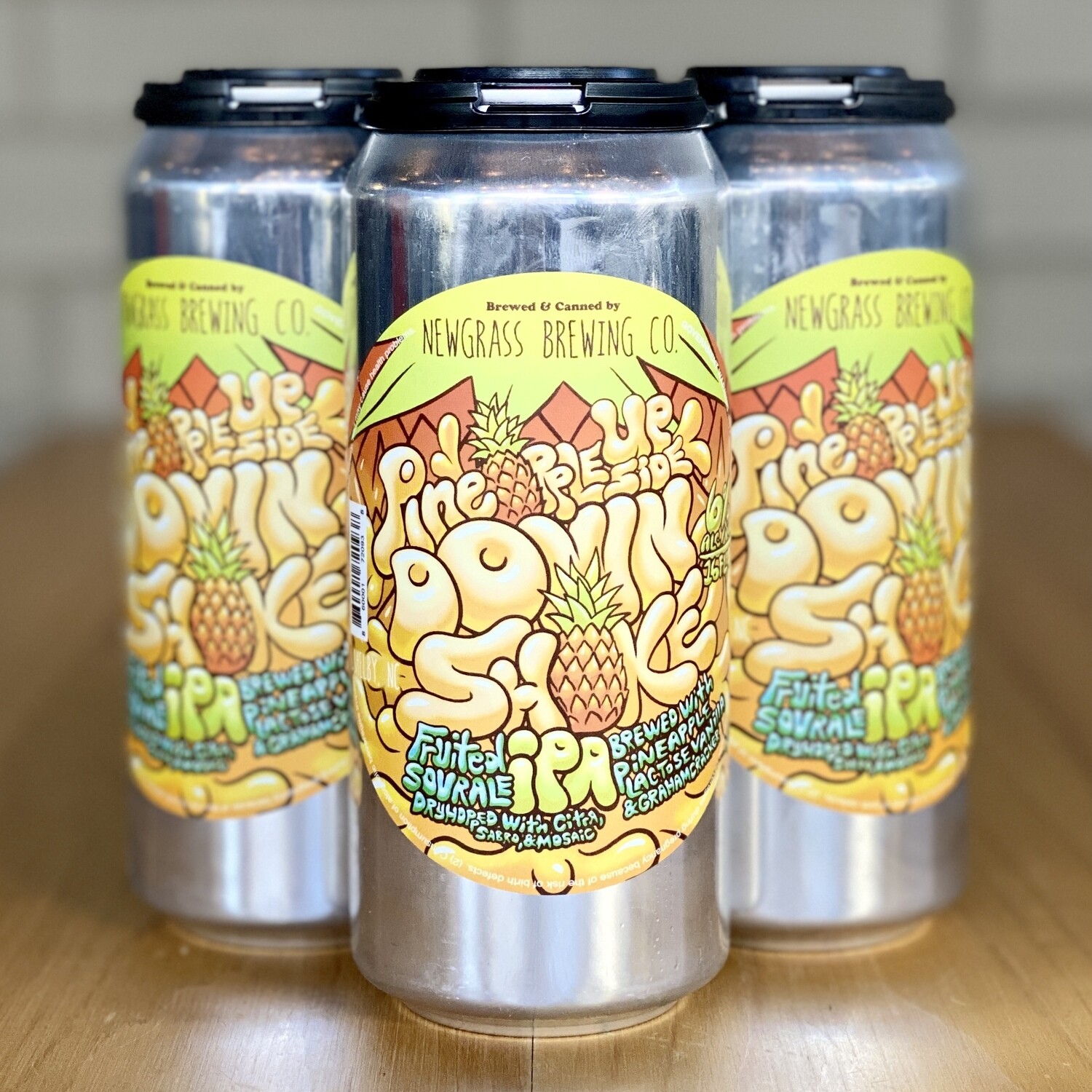 Newgrass Pineapple Upside Down Shake (4pk)