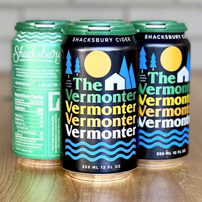 Shacksbury The Vermonter Hard Cider (4pk)