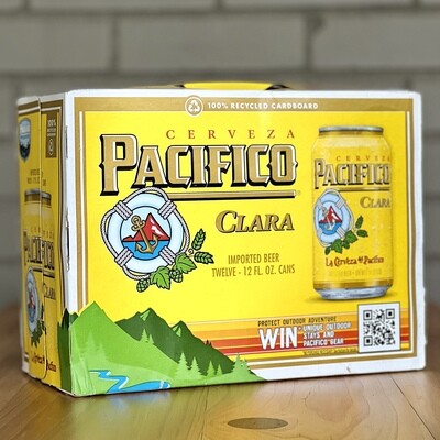 Pacifico Clara Cerveza (12pk)