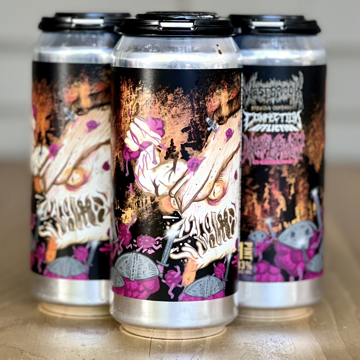 Westbrook Confection Affliction: Raspberry Cheesecake (4pk)