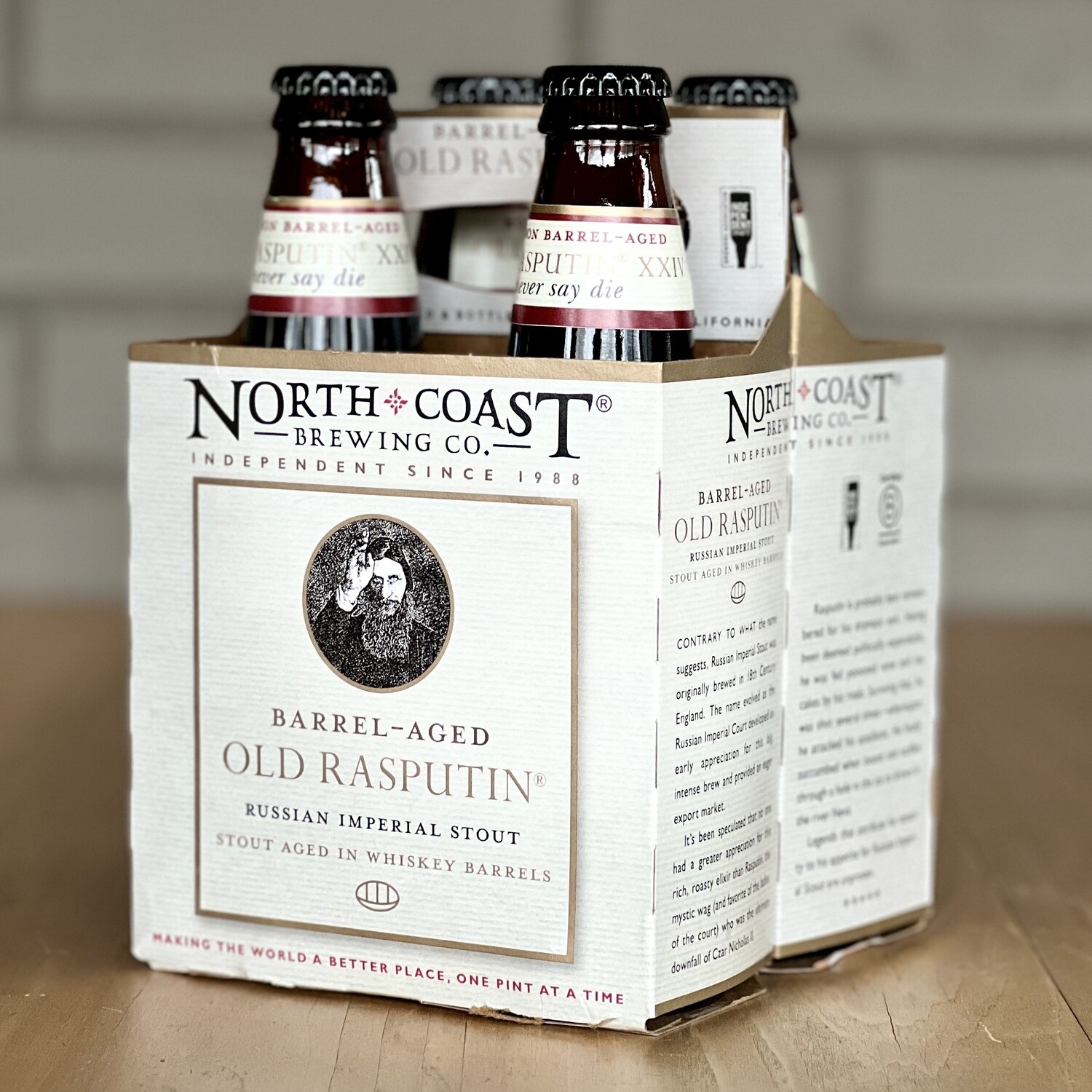 North Coast Barrel-Aged Old Rasputin XXIV (4pk)