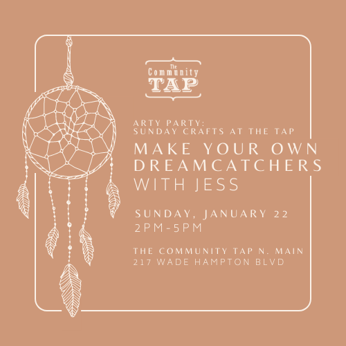 CRAFTY SUNDAY: Build Your Own Dreamcatchers with Jess