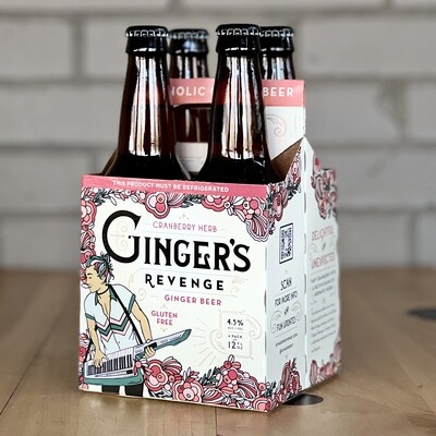 Ginger's Revenge Cranberry Herb (4pk)