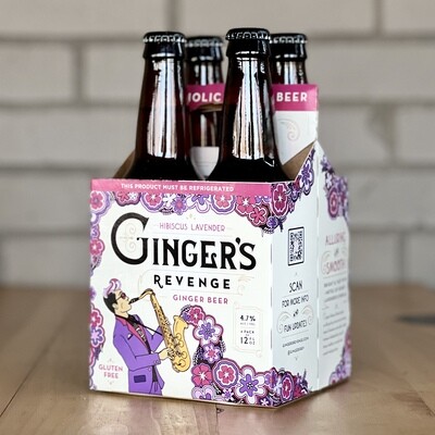 Ginger's Revenge Hibiscus Lavender (4pk)