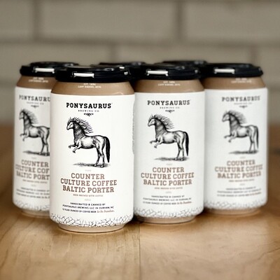 Ponysaurus Brewing Co. Counter Culture Coffee Baltic Porter (6pk)