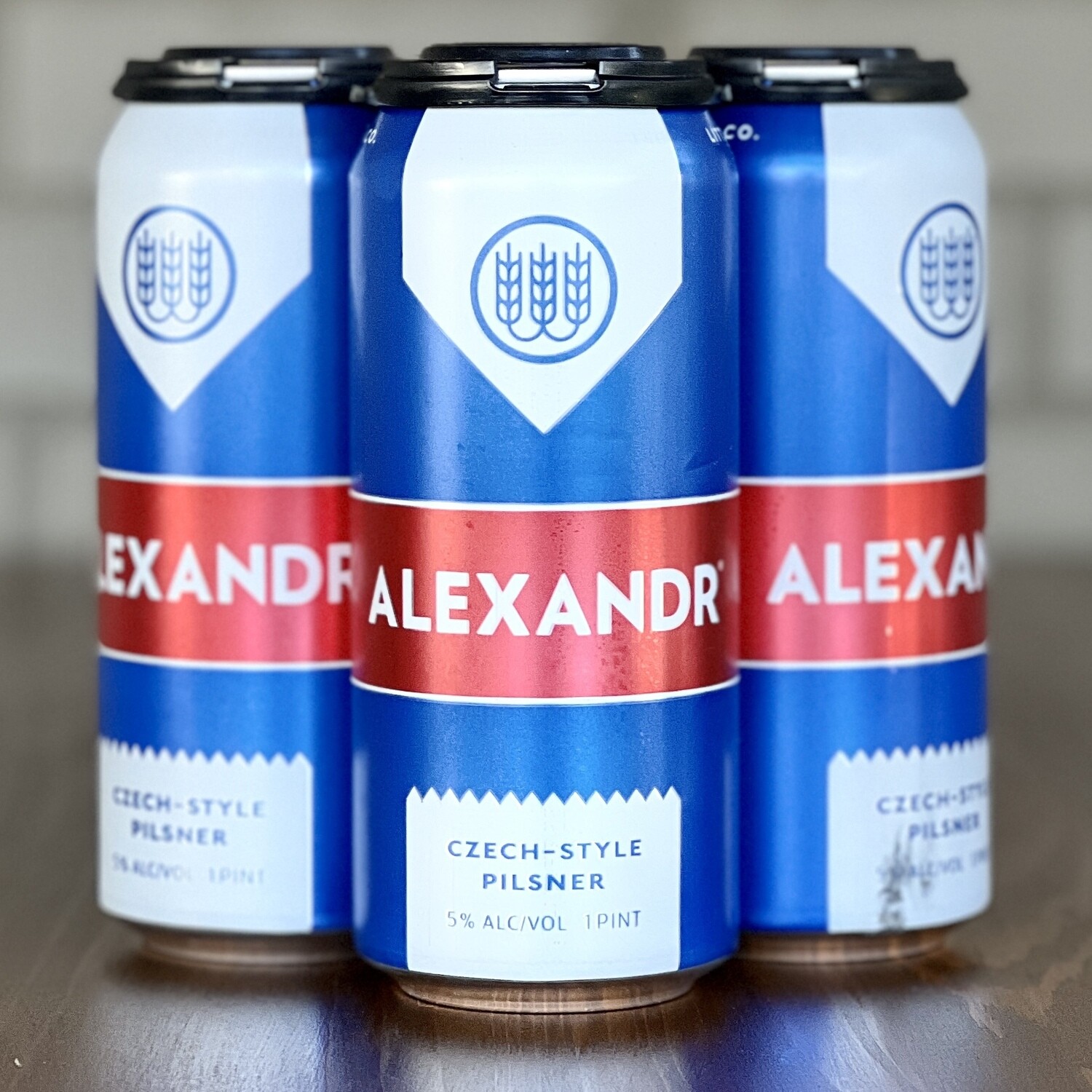 Schilling Beer Alexandr Czech Pilsner (4pk)