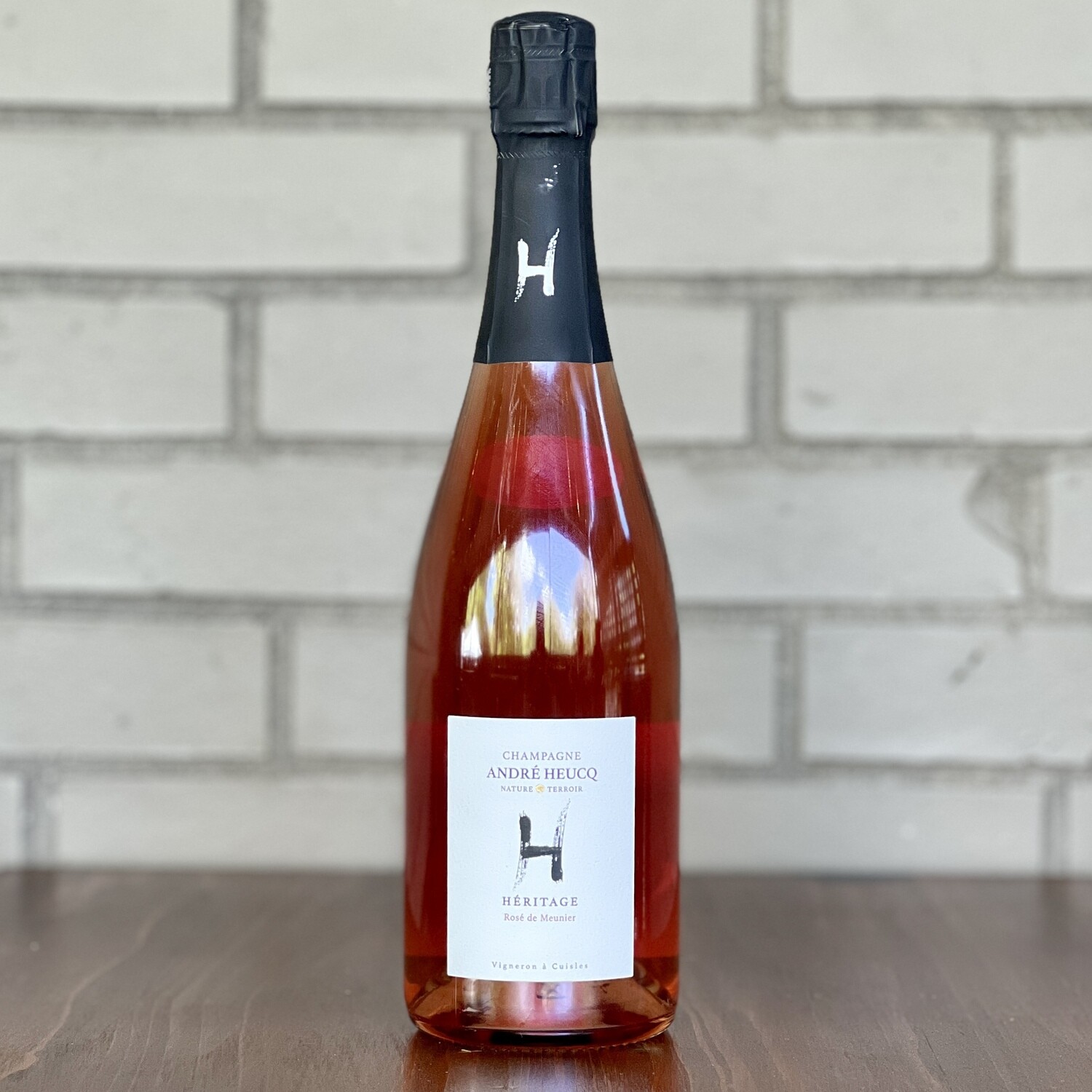 Champagne Andre Heucq &#39;Heritage&#39; Rosé de Meunier 2017 (750ml)
